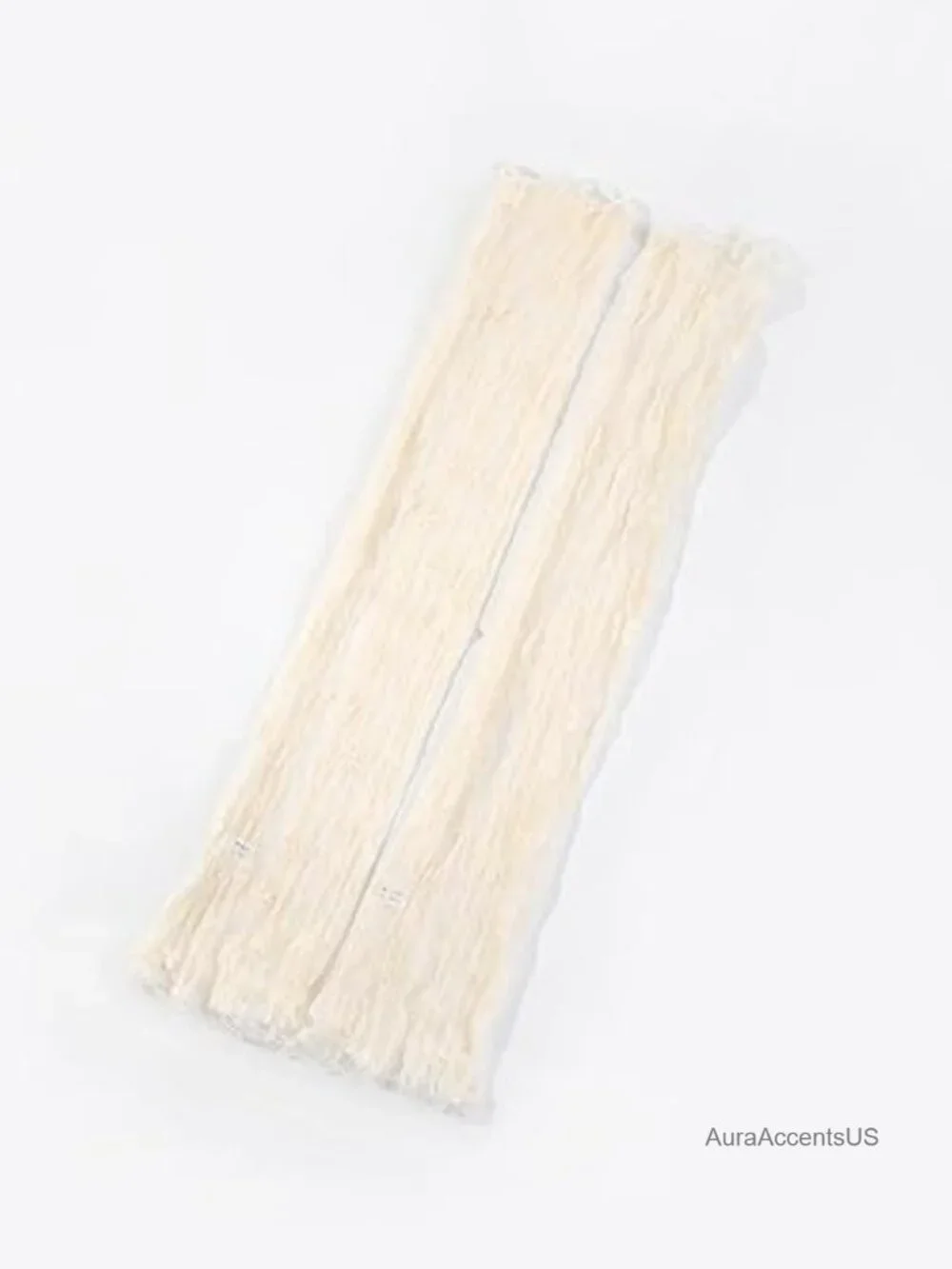 Vintage Sheer Lace Fingerless Gloves Elbow Length Arm Warmers